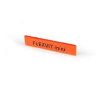 FLEXVIT Mini Banda Core (Naranja) - Banda de Resistencia para estabilización, Estiramiento, activación y Movilidad. 6 Niveles, para Principiantes y Profesionales, Lavable.
