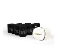 FLEXVIT Elite - Juego de 10 bandas de resistencia para entrenamiento de grupo, entrenamiento de fuerza explosivo y desarrollo muscular máximo, perfecto para atletas avanzados