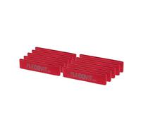 FLEXVIT Prehab - Juego de 10 bandas de resistencia medianas para preparación de grupos, optimización de movimientos y entrenamiento de fuerza, ideal para ejercicios preventivos y avanzados