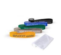 Flexvit Revolve Band: Pentathlon - Juego de 5 unidades para entrenamiento versátil