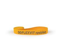 FLEXVIT Revolve xx-Light (amarillo miel): banda de resistencia muy ligera para rehabilitación y neuroatletismo, movimientos precisos y activación suave, agradable a la piel y robusta, compacta y