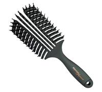 Hercules sägemann curvas Vent Brush ancha con cerdas Negro, 1er Pack (1 x 1 pieza)