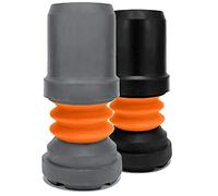 Flexyfoot - Contera para bastón, absorción de golpes, 22 mm, color gris