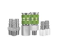 Flexzilla A53457FZ - Mangueras y válvulas, color verde con plata y plata, 1 paquete