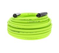 Flexzilla Manguera de aire, 1/4 pulgadas x 100 pies, accesorios MNPT de 1/4 pulgadas, resistente, ligera, híbrida, Zillagreen - HFZ14100YW2