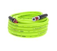 Flexzilla - Manguera de Aire con acoplador y Enchufe Industrial Tipo D ColorConnex, 0,95 x 15,24 m, Alta Resistencia, Ligera, híbrida, Verde (ZillaGreen) - HFZ3850YW2-D