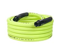 Flexzilla Pro HFZWP550-E - Manguera de agua con accesorios reutilizables, 5/8 pulgadas x 50 pies, resistente, ligera, segura para agua potable, ZillaGreen