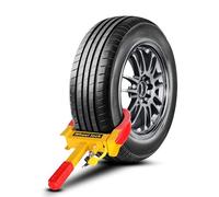 Flexzion Abrazadera de bloqueo de rueda antirrobo para maletero de estacionamiento, garra de neumático, resistente, ajustable para coche, caravana, camión, barco, remolque, carritos de golf