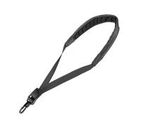 Flexzion Correa Acolchada para Cuello de Saxofón, Soporte para Sax con Arnés Ajustable y Gancho Metálico, Accesorio para Instrumento Musical, para Saxofón Tenor, Alto, Soprano/Clarinete,