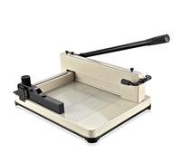 flexzion cuttera3 A4 de papel guillotina profesional industrial resistente base de Scrapbooking metal Trimmer máquina capacidad para 400 hojas para oficina comercial tienda de impresión fotocopia