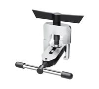 Flexzion - Juego de herramientas de ensanchamiento para tubos de aluminio de cobre de 3/16-5/8 pulgadas con cono de ángulo SAE 45 grados para la aplicación de frenos de refrigeración de gas HVAC