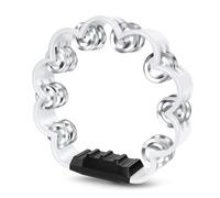 Flexzion Pandereta de flor, instrumento de percusión de mano de 8 pulgadas con cascabeles de metal y agarre ergonómico, panderetas pequeñas para adultos, niños, iglesia, fiestas y eventos musicales