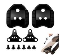 Fleymu Adaptador de bicicleta compatible con Shimano SPD SM-SH41, adaptador metálico para pedal de bicicleta de carretera, MTB, pedales de 3 agujeros, adaptador de pedales, tacos, convertidor
