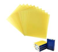 Fleymu Epoxy Plate, 10pcs 3240 FR-4 Fiberglass Insulation Sheet 20.5cm*17.5cm*0.05cm, High Temperature Resistant Fiberglass Insulation Sheet, Insulation Board para Bricolaje Paquete de Baterías