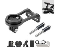 Fleymu Soporte para Garmin Edge, soporte de bicicleta para Garmin Edge 1040 1030 840 830 530, soporte frontal para manillar de bicicleta, compatible con cámara de acción deportiva y linterna de