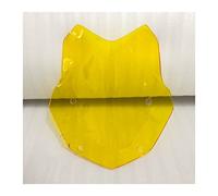 FLFHDUP Deflector de Viento para Parabrisas Apto para BMW R 1250 GS LC R1250GS ADV Black Adventure Wind Shield Screen 2013-2022(380mm Yellow)