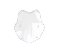 FLFHDUP Deflector de Viento para Parabrisas Apto para BMW R 1250 GS LC R1250GS ADV Black Adventure Wind Shield Screen 2013-2022(380mm Transparent)