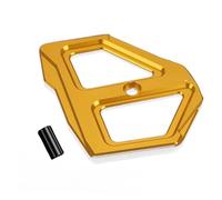 FLFHDUP Deflectores de Calor para Escape Compatible con CFMOTO NK 800 NK800, Protector de capó de Escape de Motocicleta, Cubierta Decorativa Trasera. Protector térmico de Escape(Gold)