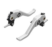 FLFHDUP Discos de Freno Palanca de Freno y Embrague Corta Compatible con BMW R 1250 GS 2018-2023 R1250GS Adventure 2018-2024 R1200GS GSA 2014-2018(Silver)