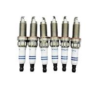 FLFHDUP Kit de Bobina de Encendido Ajuste para BMW E82 E88 F02 F10 F13 Ajuste para Bosch Doble 6 uds ZR5TPP33 enchufes Platino