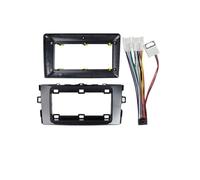 FLFHDUP Kit de Embellecedor Coche Marco de Radio para Toyota Auris 2006-2011, Panel de Montaje para Reproductor de Audio Multimedia y navegación. Marcos para el Tablero del automóvil