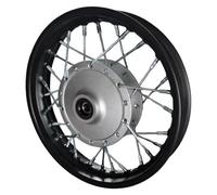 FLFHDUP Llanta de Rueda Llantas de Ruedas de Hierro Delanteras y traseras 2,50-10 para Piezas de Motocicleta Todoterreno de Motocicleta Pit Dirt Rueda(Front)