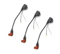 FLFHDUP Motocicleta Bobina Encendido Ajuste para Yamaha fueraborda 60HP 70HP 75HP 85HP 90HP 2T 697-85570-00 WF-3Pcs Conjunto de Bobina de Encendido Bobinas Encendido Motor