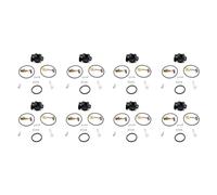 FLFHDUP Motor de Arranque eléctrico Ajuste para 250 SXF XCF 350 XCF-W FC 450 FE 501 FX Kit de reparación de Cepillo de Carbono para Motor de Arranque(8 Kit)