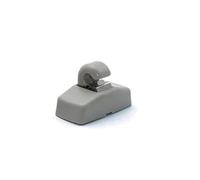 FLFHDUP Parasol Coche Delantero Gancho para Visera Solar, Soporte de Clip para VW Bora IV Golf 4 GTI Jetta A4 Passat B5 B6 Polo 9N Beetle Caddy Extensor de Parasol para Coche(Gray)