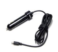 FLGAN - Cargador de coche USB-C de 65 W para Lenovo 40AK0065WW HP 5TQ76AA Yoga IdeaPad Slim 7 9 ThinkPad HP Envy x36012V Alimentación DC Adaptador