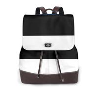 FLGHJNBJN Flag of Estonia - Mochila versátil de cuero para mujer, elegante mochila de poliuretano para viajes, universidad, viajes, al aire libre