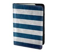 FLGHJNBJN Funda para pasaporte de viaje con estampado de bandera griega con bolsillo de almacenamiento para documentos, piel sintética imprescindible para viajar