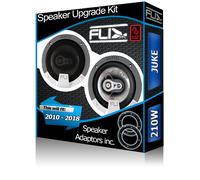 FLI Altavoces para Coche Nissan Juke Puerta Trasera + Altavoz Adaptador 210W