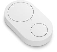Flic Duo | Controlador inteligente para el hogar | Funciona con Matter, Alexa, SmartThings, Sonos, Homey a través de cualquier concentrador Flic (blanco)