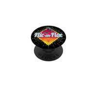 Flic en Flac Mauritius Retro Puesta de Sol Vintage Recuerdo PopSockets PopGrip Adhesivo