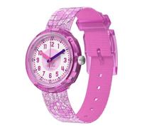 Flick Flak FPNP177 Disco Time - Reloj de pulsera para niñas, color rosa