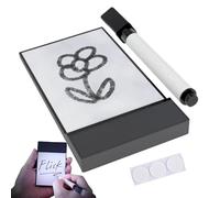 Flick Pad, Plan de Trabajo Transitorio - Flick Pad con Pluma para Tours de Magia,Tablero de Dibujo de Accesorios de Torres de Magia Alfombra de Película de Expresión Interactiva Divertido