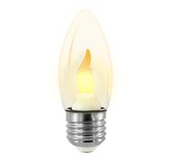 Flicker Flame Limilla - Bulbo de efecto de llama LED, luz de base de fuego realista, lámpara decorativa de ahorro de energía iluminación acogedora de dormitorio | Ideal para la decoración del hogar in