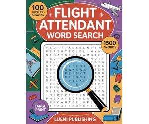 Flight Attendant Word Search: A Fun and Relaxing Word Search Book for Aviation Lovers