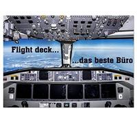 Flight deck - das beste Büro (Wandkalender 2026 DIN A2 quer), CALVENDO Monatskalender: Entdecken Sie die Flight deck von klassischen und modernen Flugzeuge und Helikopter in 12 einzigartigen Bilder.