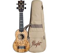 Flight: DUS410 Soprano Ukulele -acolchado (With Bag) - UKULELE