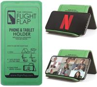Flight Flap Soporte para teléfono de avión, soporte flexible para teléfono celular, soporte plegable para escritorio, cama, oficina, cinta de correr, accesorios de avión para accesorios de viaje