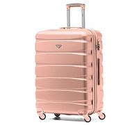 Flight Knight ABS 3 Tamanos Maleta Ligera Compatible con Vueiling, Iberia, RyanAir, Easyjet, Air Nostrum, Air Europa Entre Muchas Otras! Maleta De Mano 55x35x20 cm Maletas De Viaje Grandes 4 Ruedas