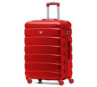Flight Knight ABS 3 Tamanos Maleta Ligera Compatible con Vueiling, Iberia, RyanAir, Easyjet, Air Nostrum, Air Europa Entre Muchas Otras! Maleta De Mano 55x35x20 cm Maletas De Viaje Grandes 4 Ruedas