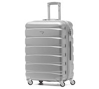 Flight Knight ABS 3 Tamanos Maleta Ligera Compatible con Vueiling, Iberia, RyanAir, Easyjet, Air Nostrum, Air Europa Entre Muchas Otras! Maleta De Mano 55x35x20 cm Maletas De Viaje Grandes 4 Ruedas