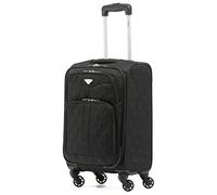 Flight Knight Lightweight 4 Wheel 800D Soft Case Suitcases Anti Crack Cabin & Hold Luggage Options Approved For Over 100 Airlines Including easyJet, BA & Many More!