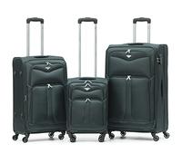 Flight Knight Lightweight 4 Wheel 800D Soft Case Suitcases Anti Crack Cabin & Hold Luggage Options Approved For Over 100 Airlines Including easyJet, BA & Many More!