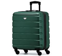 Flight Knight Maleta Rigida Ligera de 4 Ruedas, Equipaje de Mano Aprobado para Aerolineas como British Airways, Tamano Maximo para easyJet Maleta de Cabina Grande 56x45x25cm