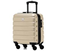 Flight Knight Maleta Rigida Ligera de 4 Ruedas, Equipaje de Mano Aprobado para Mas de 100 Aerolineas como British Airways, Ryanair y easyJet Aprobado como Equipaje de Mano Gratis 45x36x20cm