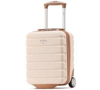 Flight Knight Maletas Ligeras con Estuche Rigido De Abs De 2 Ruedas Equipaje De Mano De Cabina para Mas De 100 Aerolineas, Wizz, Ryanair Y Easyjet, Equipaje De Mano Gratuito Aprobado 40x30x20cm